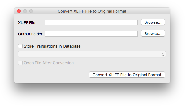 xliff editor windows