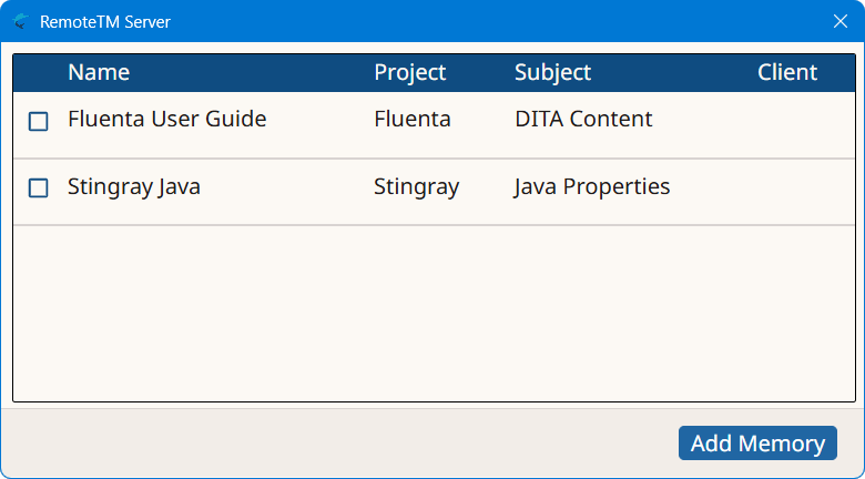 RemoteTM Server