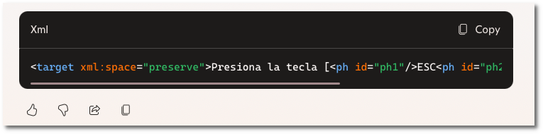 Example Response from Microsoft Copilot