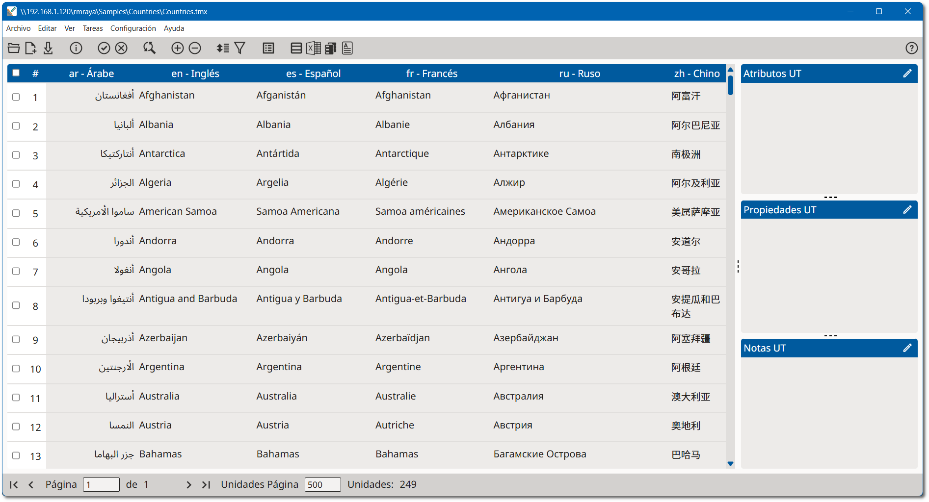 TMXEditor en Windows