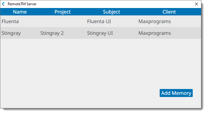 RemoteTM Server