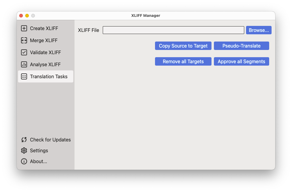Translation Tasks